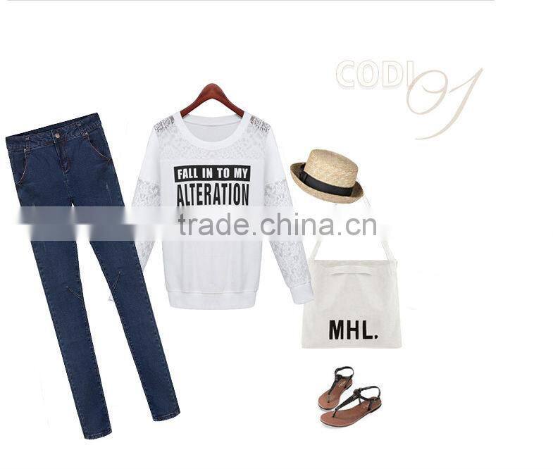 New 98% cotton and 2% Skinny Scratch Spandex Denim Jeans For Ladies