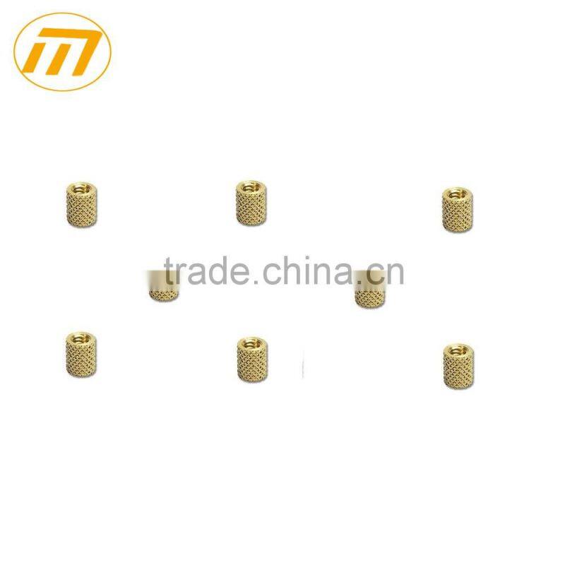 custom CNC machining brass insert nut