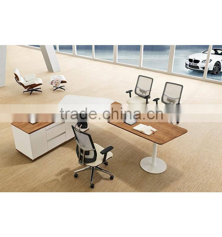 Big sale Luxurious design wood veneer desk