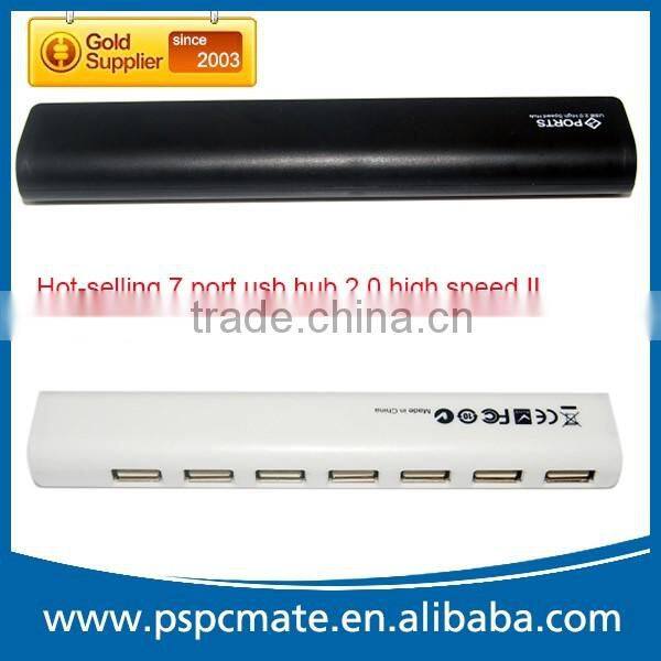 Cheap Promotional Gift Computer harmonica shape 7 port usb 2.0 hub