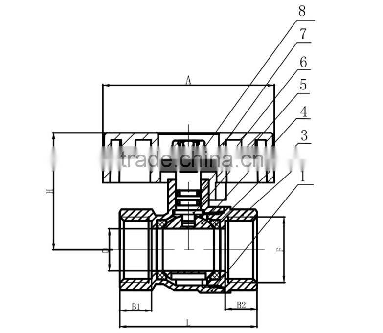 Made in china API 3-way diverter valve for oilfield