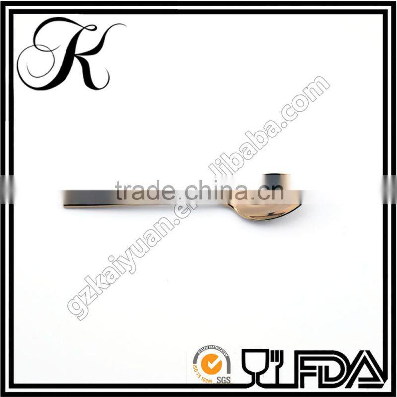 Cutlery gold plated,rose gold tableware,gold flatware