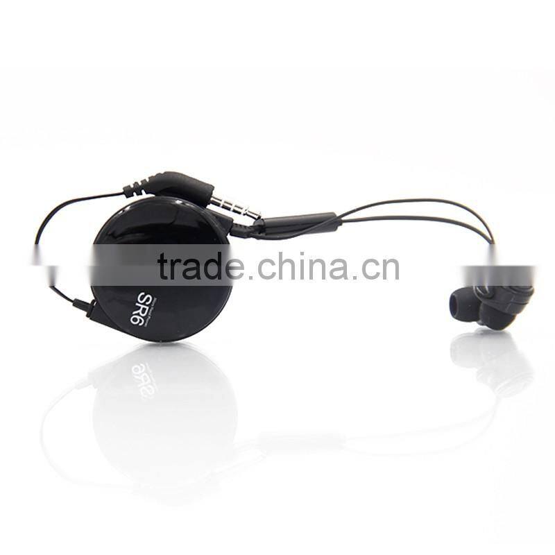 To Make Best Use Of Materials Retractable SR6 Cancelling in ear headphones Best Price with mic