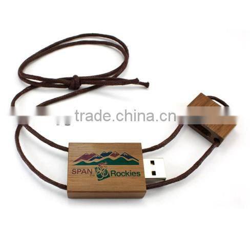 Wholesale Cheap Price Wooden USB Flash Drive for Promotion