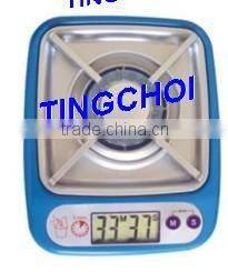 digital kitchen timer with clock with magnetic clip