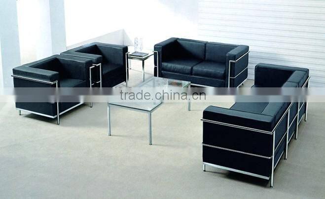 Modern Simple Design Leather Office Sofa Furniture SF-500-B