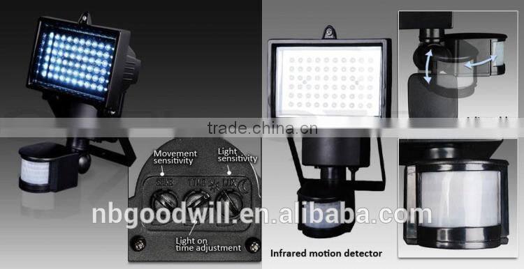 Solar infrared human body induction lamp, floodlight, corridor lights, villa lamp