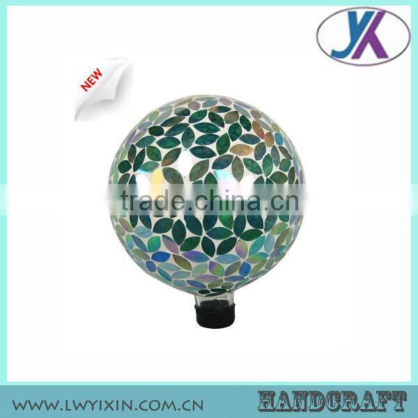 Mosaic Crakle Gazing Ball, decorative garden balls