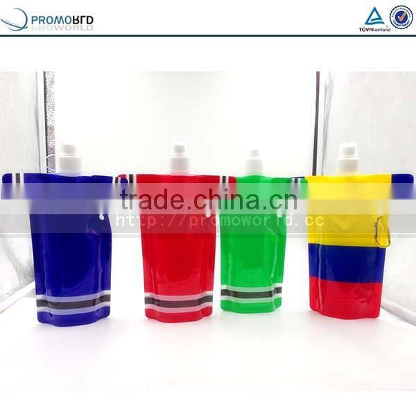 Custom foldable PET plastic bottles