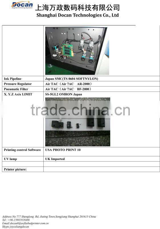 12 print head fast speed digital wood printing machine