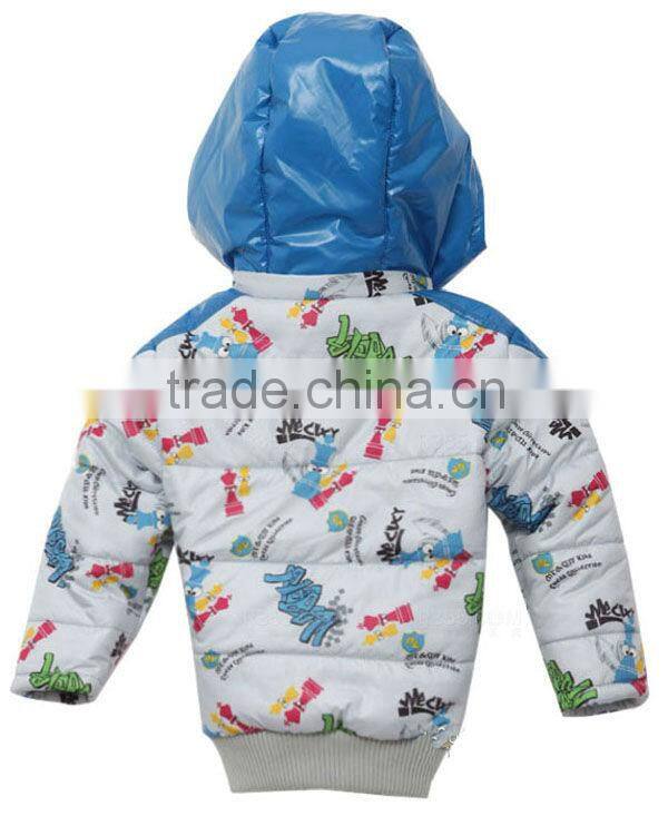 Child windproof winter jacket