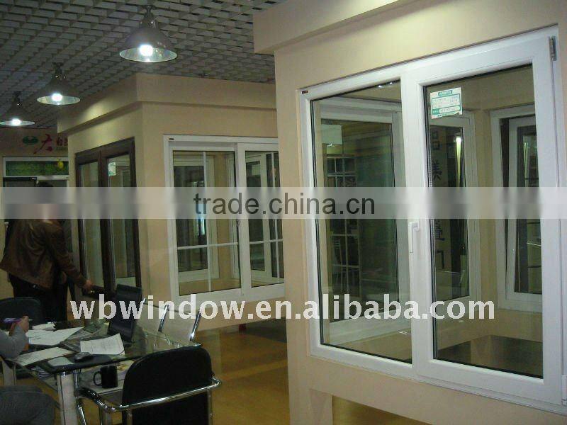 pvc windows (high quality),3 panel triple pvc casement window