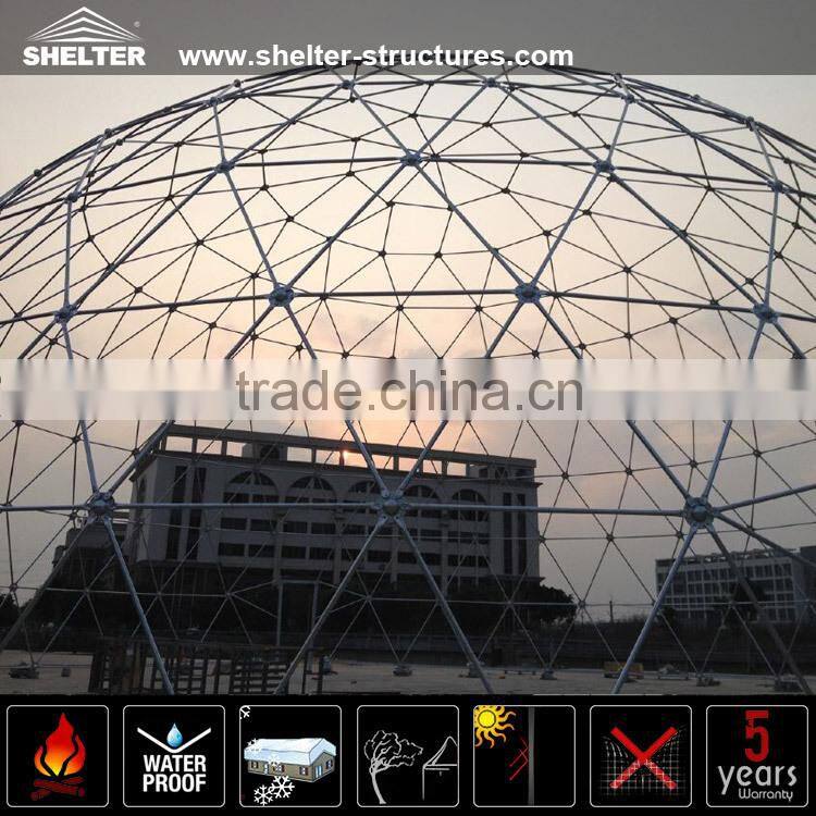 100 people Outdoor round dome tent for football field