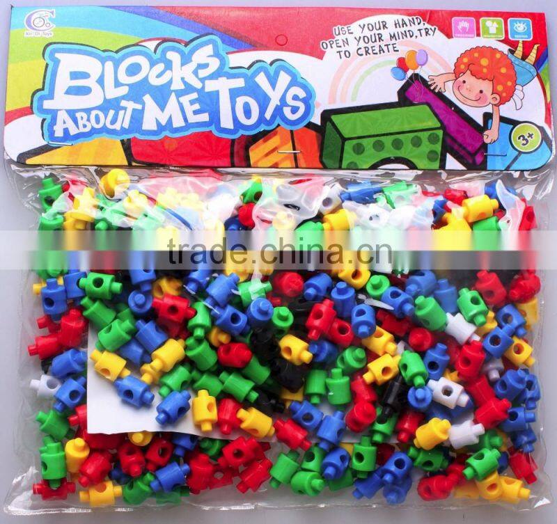 500G Intelligent plastic block set promotional toys plastic block toys QQ224120