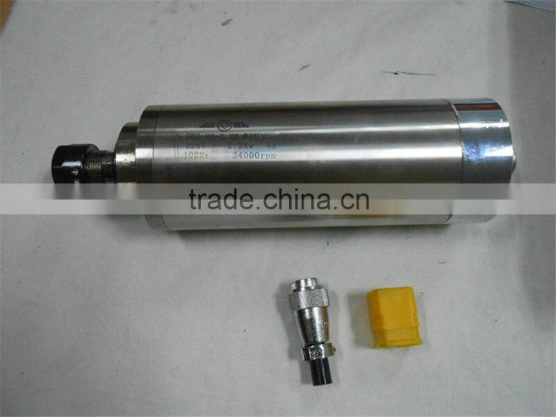 GDZ80-2.2B 4 bearing(220V) Toauto 2.2 kw cnc motor spindle 24000rpm