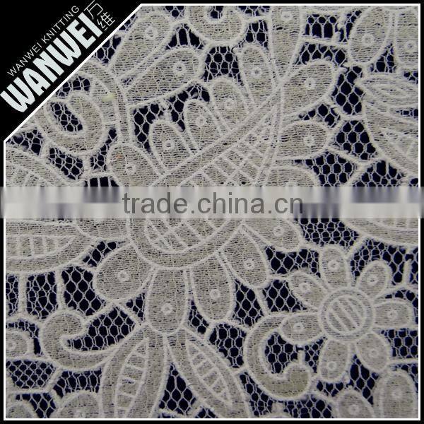 grey design for order nylon cotton knitting for arab caloco ladies dress burn-out fabric