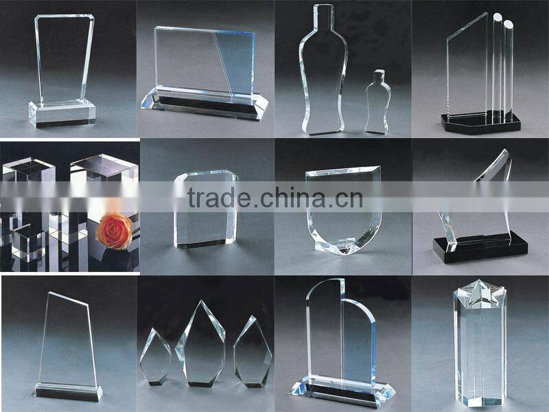 2015 New design clearly color best seller factory directly round crystal blank cube