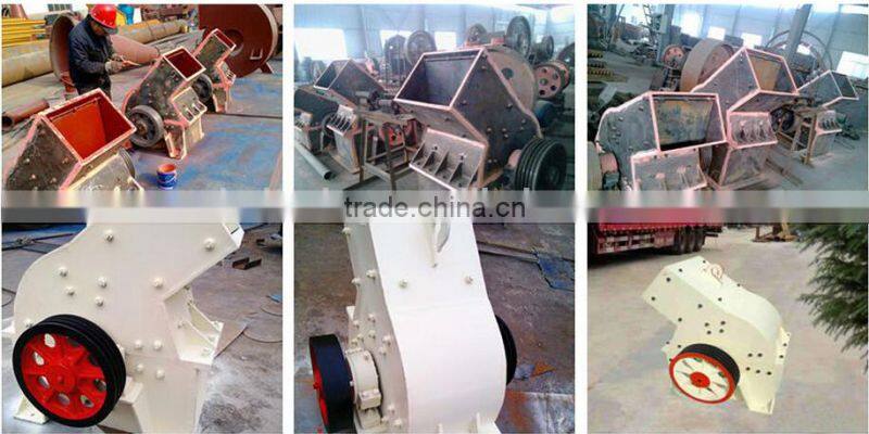2015 New type crusher for recycling glass widely used at home and abroad