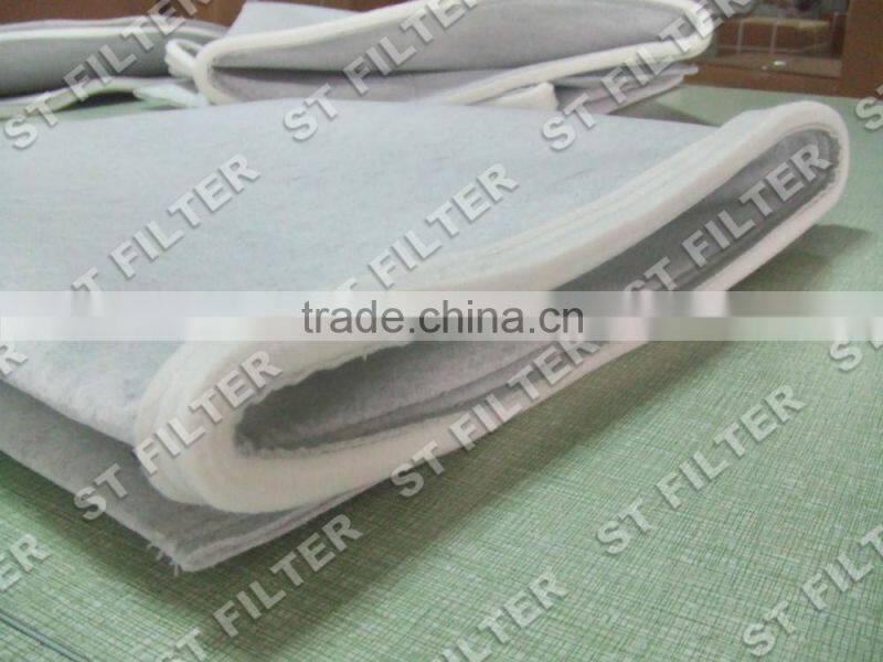dacron antistatic filter bag envelop shaped
