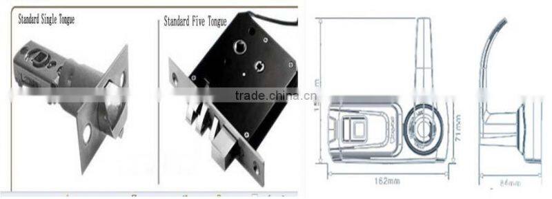 Electric Panel Door Lock For Apartment