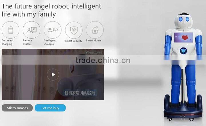 Toy Robot :The Future Angel Robot with Home Security Function
