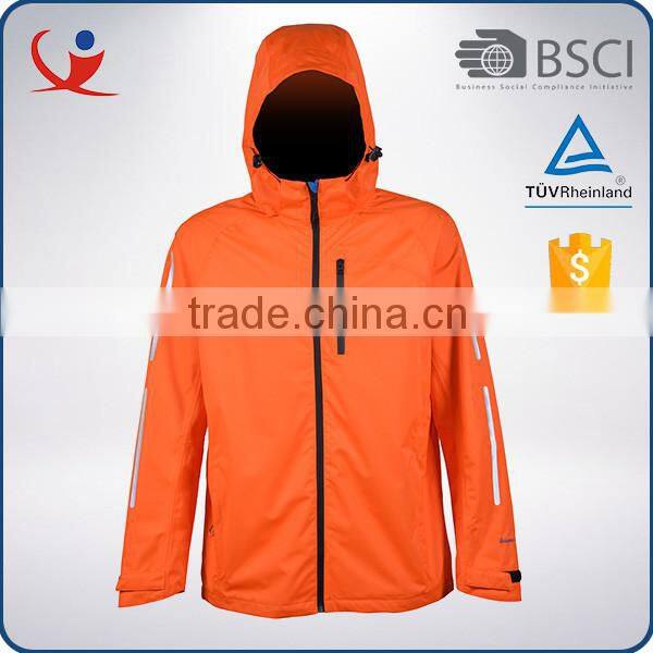 High quality cheap waterproof nylon men's winter jackets 2015