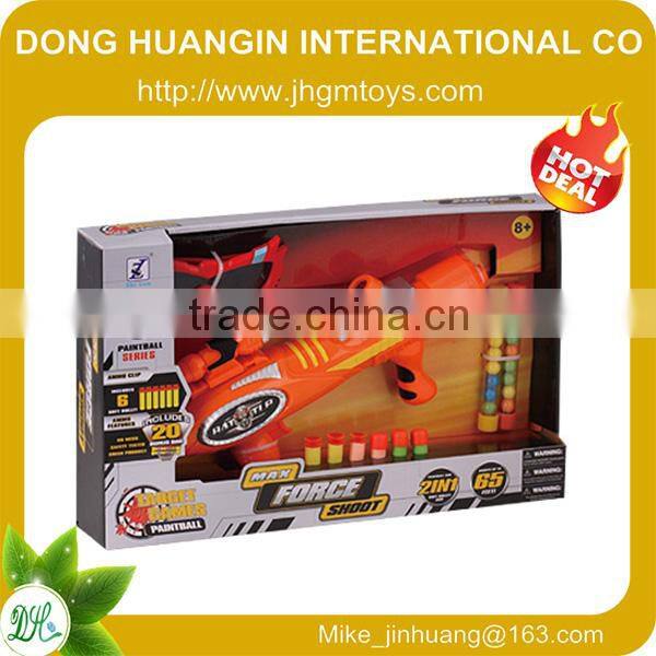 2014 wholesale colorful paintball gun bullet for kids/adult