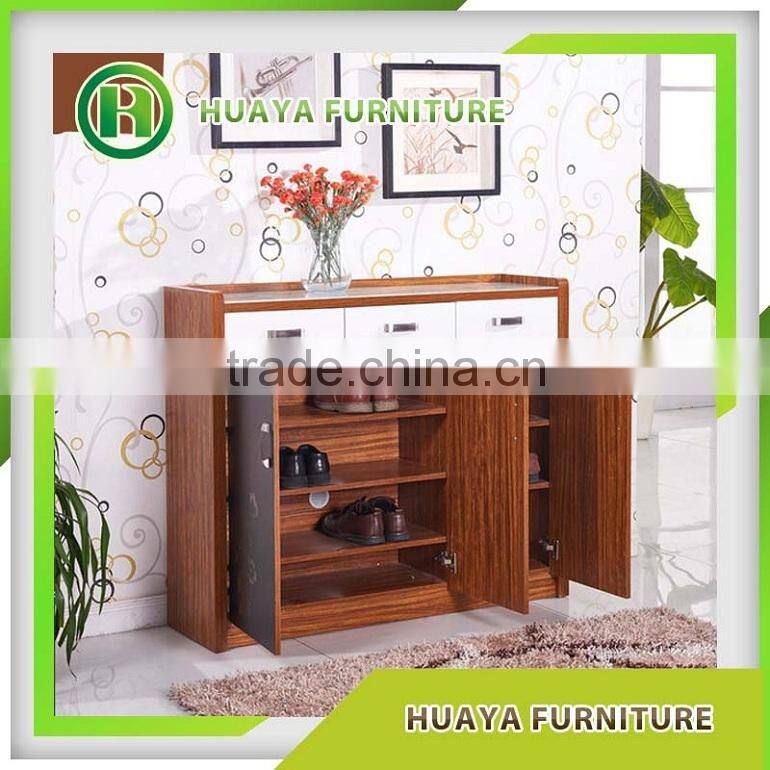 Factory Price Full length shoe cabinet with drawers