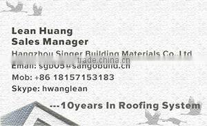 Metal roof sheet 1340x420mm steel sheet Construction material roofing material Roof tile names