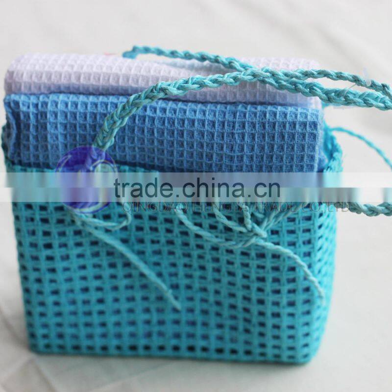 china supplier wholesale custom printed plain white cotton kitchen hand towel