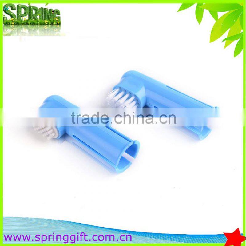 3 in1 finger Pet Brushes Dog Cat Teeth Care Toothbrush in blistercard