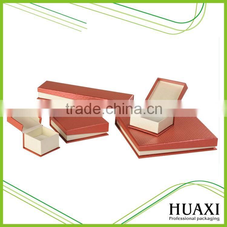 2016 custom logo printing cardboard jewelry packaging paper box wholesale gift promotion box