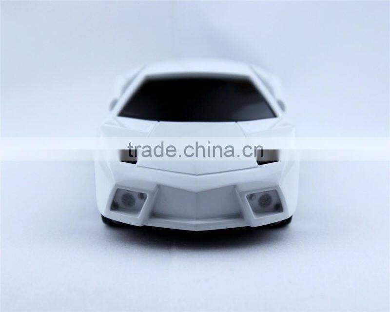 wholesale cell phone accessories novelty cute portable Car Shape Power Bank 5200mAh 2 Car Headlamp LED Torch