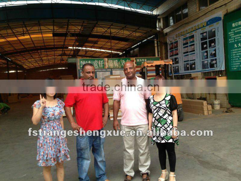 Wood wool acoustic panel interior fiber cement board