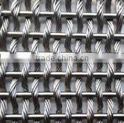 Woven wire drapery/Decorative metal woven curtain
