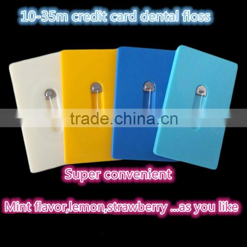 nylon bristle toothbrush with dental floss FDA