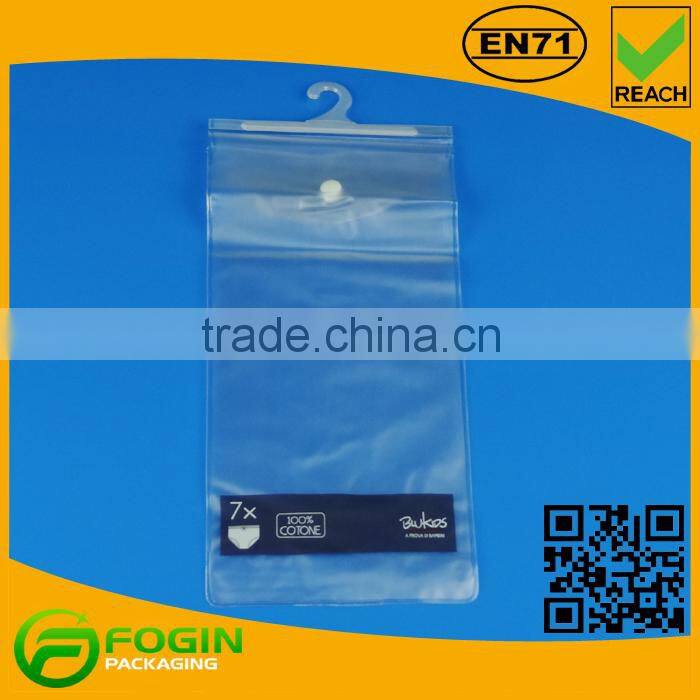 pvc plastic garment bag clear