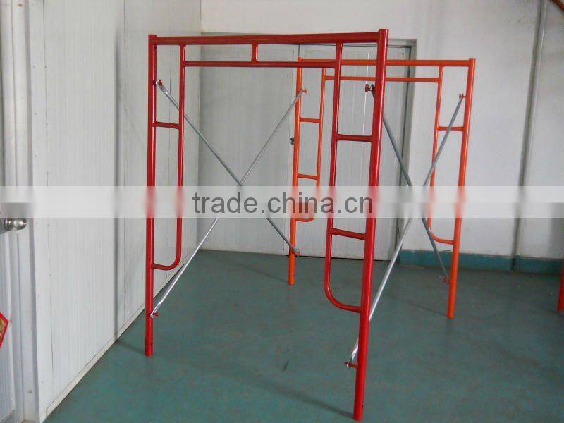 H-Frame Scaffolding used in construction