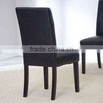 Black Leather Dinning chair HS-DC215