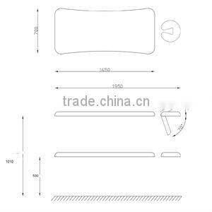 Coinfy ELX1001 factory sell electrical massage bed
