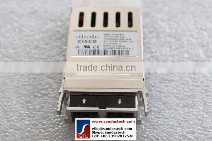 CISCO WS-G5484 GBIC 1000BASE-SX 850nm SC WS-G5484= 30-0759-02 GBIC-GE-SX-MM850-A CISCO optical transceiver