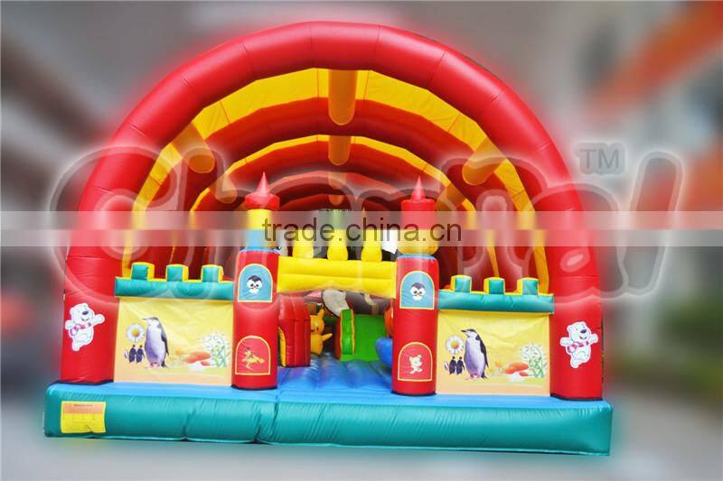 Customized inflatable animal obstacle course, inflatable park