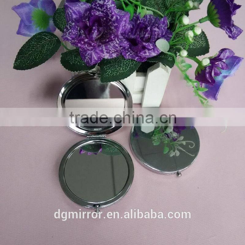Fancy vanity mirror, personalize pocket mirror, double surface mirror, compact travel portable mirror, lady make up mirror