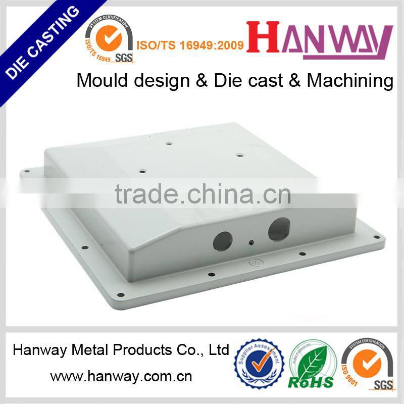 CNC machining black anodize aluminum die casting powder coating auto spare parts