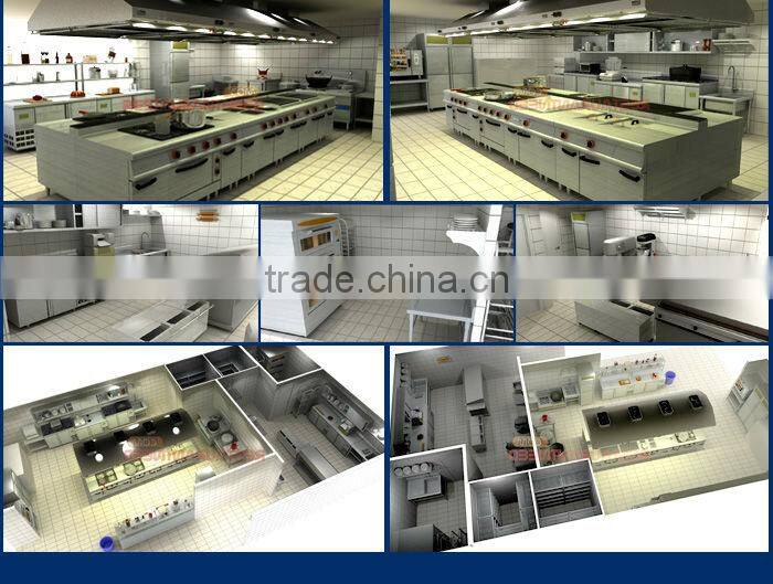 R021 Fancooling 4 Door Commercial Refrigerator / Deep Freezer