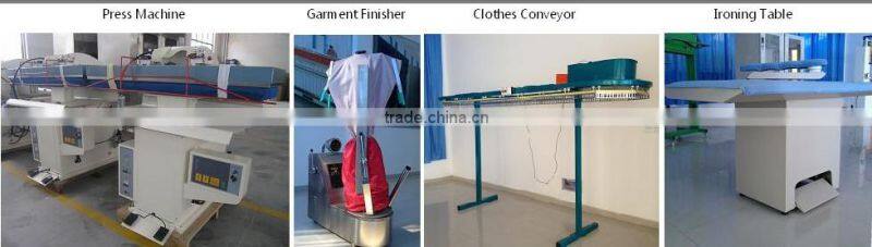 LJ Steam ironing table laundry iron table (used for laundry,hospital,hotel,school)