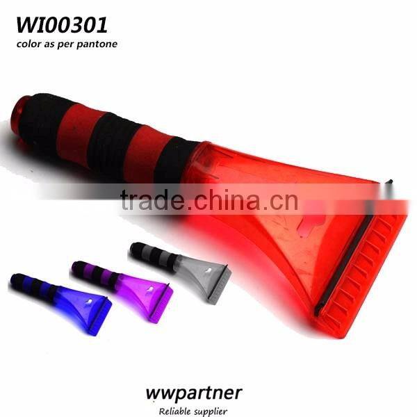 Plastic keychain ice scraper for promotion for wholesale