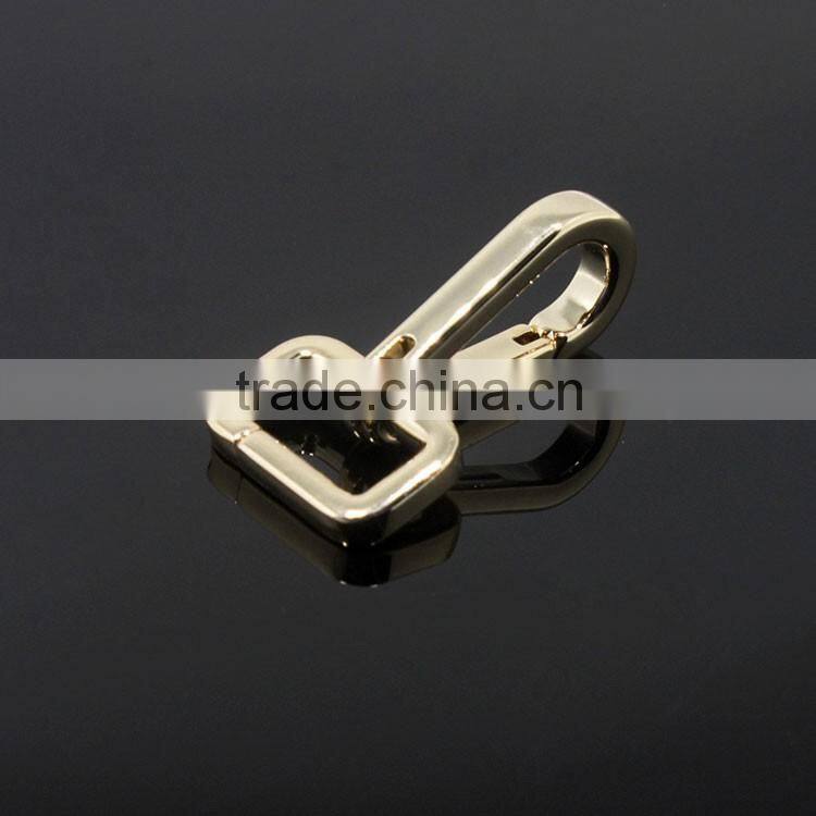 Brightness silver swivel snap hook dog hook for bag parts fashion metal