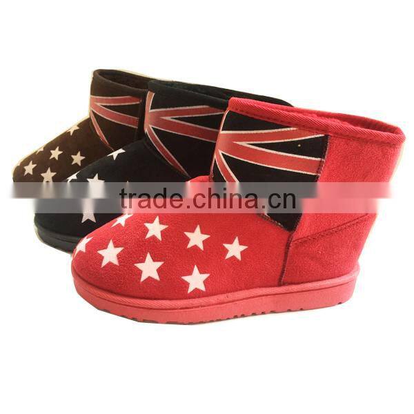 2015 New design fashion low price women snow boots factory warm women snow boots