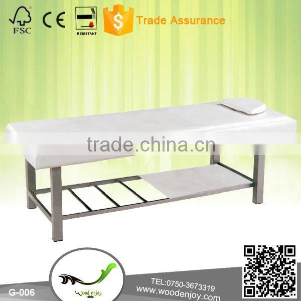 G-004 hot sale iron metal massage bed for beauty salon furniture